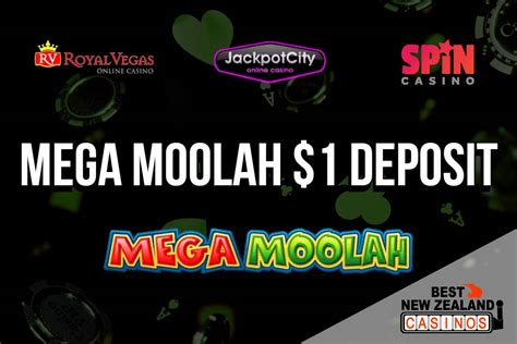 Mega Moolah $5 Deposit Casino Bonuses .